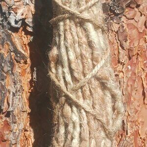 Set of 10 Blonde Dreadlock Extensions